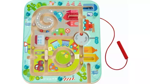 Магнитно-игровой городской лабиринт Haba