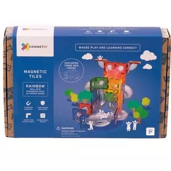 Магнитные блоки шариковая дорожка Пакет расширения 66 элементов Connetix