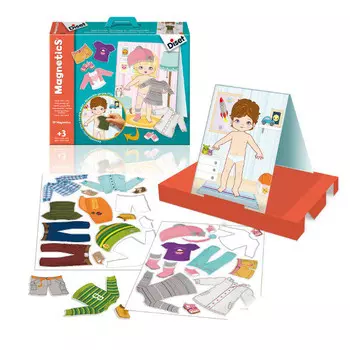 Магнитные доски, развивающая игра Одежда Diset