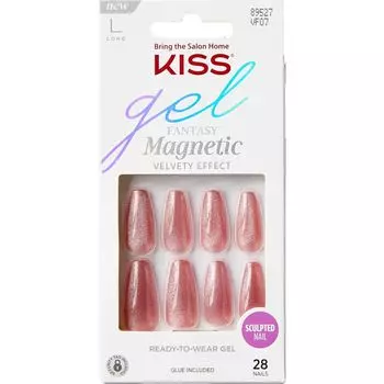 Магнитные ногти Gel Fantasy - Западное побережье KISS, 28 шт.