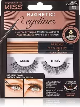 Магнитные ресницы KISS Magnetic Eyeliner & Eyelash Kit, 07 Charm 5 g
