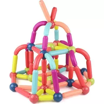 Магнитный конструктор Nantuan Стержни, 42 детали