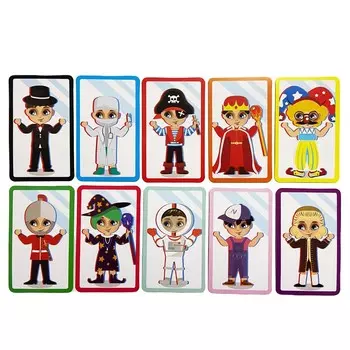 Магнитный пазл с костюмами WKS