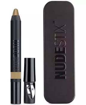 Магнитный светящийся цвет глаз Nudestix, цвет Queen Olive