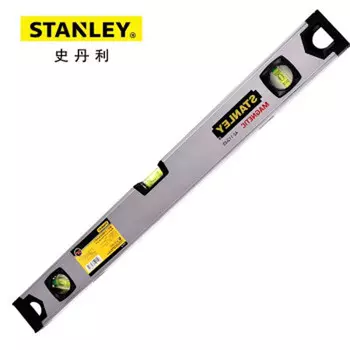 Магнитный трехпузырьковый уровень STANLEY B из алюминиевого сплава*42-112-23