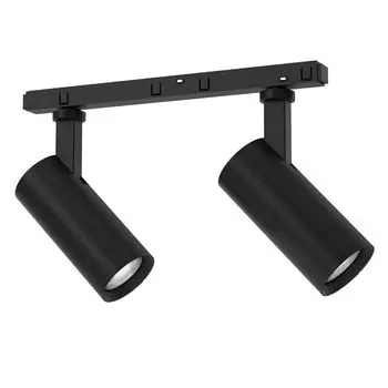 Магнитный трек 2X10W Led 3000K потолочные споты Milagro