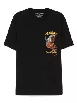 Maharishi Tiger Dragon Футболка, черный