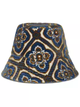 Махровая панама с узором ETRO, синий