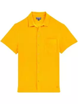 Махровая рубашка для боулинга Vilebrequin, оранжевый