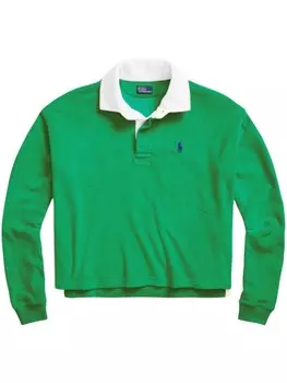 Махровая рубашка поло Polo Ralph Lauren, зеленый