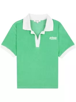 Махровая рубашка поло Prince Sporty Sporty & Rich, зеленый