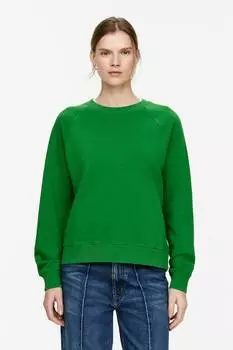 Махровая толстовка Arket, зеленый