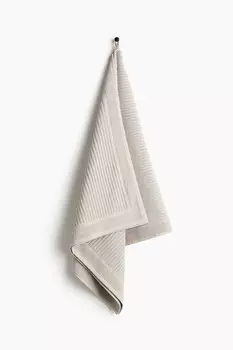 Махровое банное полотенце из хлопка H&M, 70x140 см, коричневый