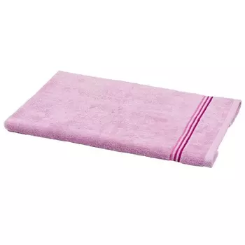 Махровое банное полотенце с вышивкой «Тройная палочка» - Муруроа Dea, цвет Rosa