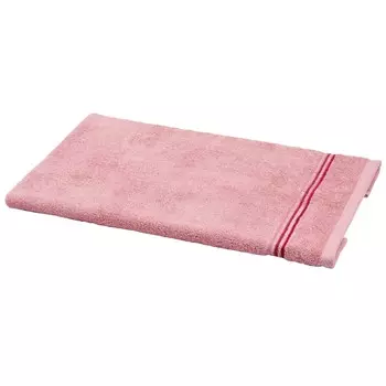 Махровое банное полотенце с вышивкой «Тройная палочка» - Муруроа Dea, цвет Rosa Antico