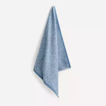 Махровое кухонное полотенце из хлопка шамбре El Corte Ingls, синий