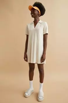 Махровое платье H&amp;M, светло-бежевый
