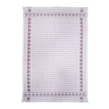 Махровое полотенце из египетского хлопка - Little Hearts Daunex, горлинка