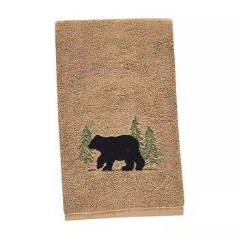 Махровые полотенца для рук Park Designs Black Bear 2 шт, бежевый