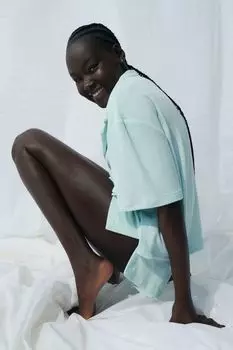 Махровые шорты H&amp;M, светло-мятно-зеленый