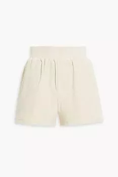 Махровые шорты из смесового хлопка Etre Cecile, кремовый
