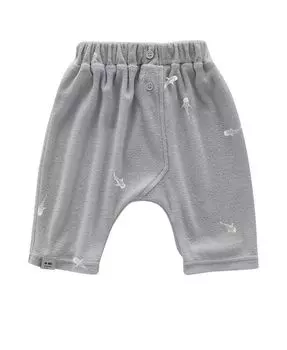 Махровые штаны с искусственной планкой для новорожденных OMAMImini, серый
