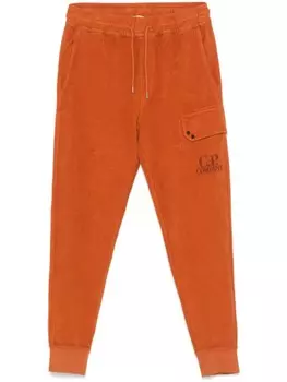 Махровые спортивные брюки C.P. Company, оранжевый