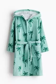 Махровый халат H&M, мультиколор