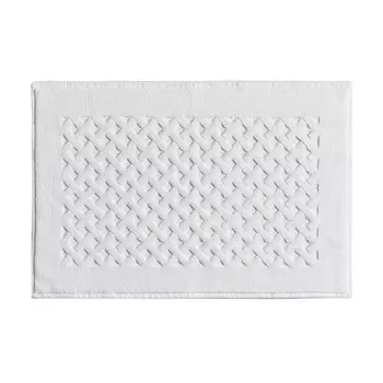 Махровый ковер из чистого хлопка, однотонный - жемчужный Lisola Basic, белый
