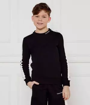 Махровый свитер Regular fit Calvin Klein Jeans, черный