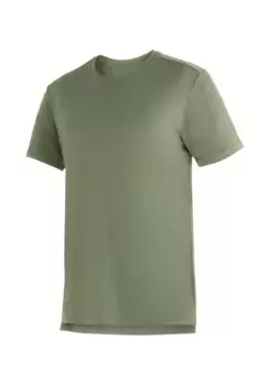 Maier Sports T-shirt "Horda S/S M", мужская рубашка с короткими рукавами для походов и отдыха, зеленый