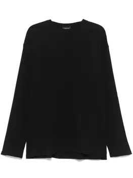 Mainless футболка фактурной вязки, черный