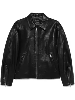 Mainless кожаная куртка, черный