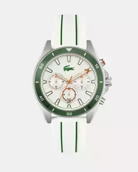 Mainsail 2011362 белые силиконовые мужские часы Lacoste