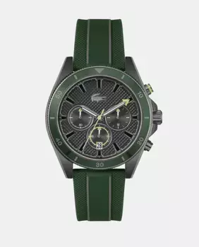 Mainsail 2011363 зеленые силиконовые мужские часы Lacoste
