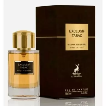 Maison Alhambra Exclusif Tabac для унисекс, 3,4 унции, EDP