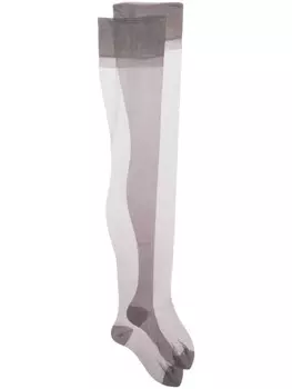 Maison Close бесшовные чулки, серый