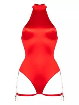 Maison Close боди French Kiss, красный