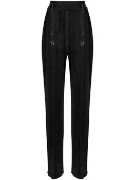 Maison Close брюки с логотипом, черный