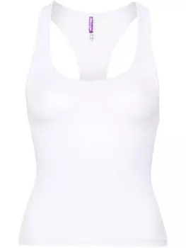 Maison Close майка La Femme Amazone с открытой спиной, белый