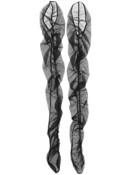 Maison Close полупрозрачные чулки, черный