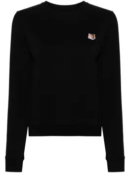 Maison Kitsun джемпер Fox Head, черный