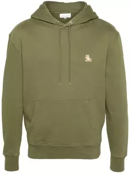 Maison Kitsun худи Chillax-Fox, зеленый