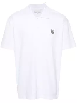 Maison Kitsun рубашка поло Bold Fox Head, белый