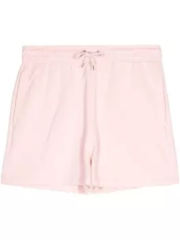 Maison Kitsun шорты с аппликацией Fox, розовый