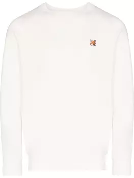 Maison Kitsun толстовка Chillax Fox, белый