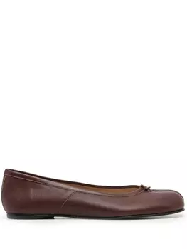 Maison Margiela балетки Tabi, красный