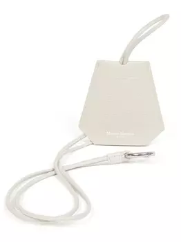 Maison Margiela брелок с логотипом, нейтральный цвет