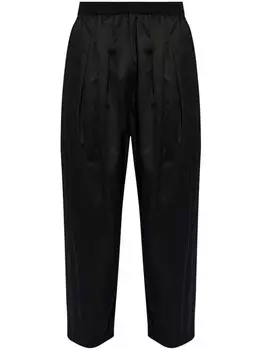 Maison Margiela брюки со складками, черный