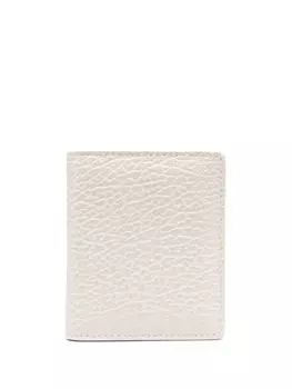 Maison Margiela бумажник с декоративной строчкой, нейтральный цвет